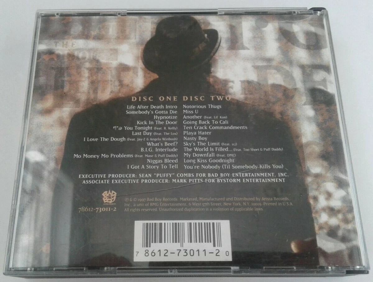The Notorious B.I.G. Life After Death 2 CD Set w/ Case &