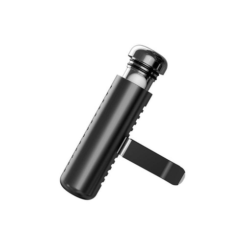 Mini diffusore di aromi universale deodorante orizzontale per auto portatile metallo - nero - Foto 3 di 9