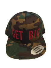 Brand New - Yupoong Came Snapback Hat - "Get Big"