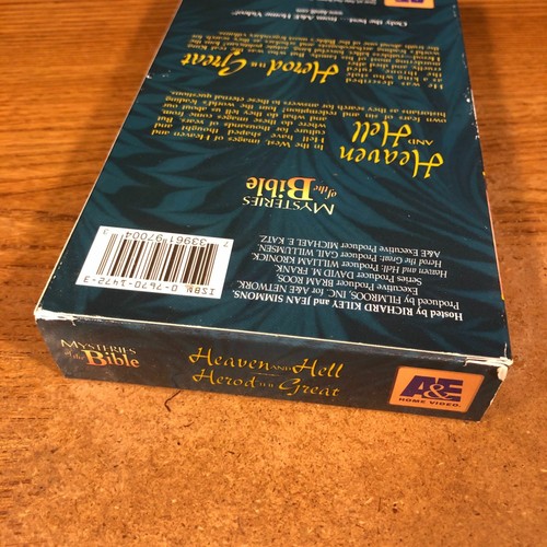 Heaven And Hell Harod The Great VHS Movie VCR Video Tape Used A&E - Picture 5 of 6
