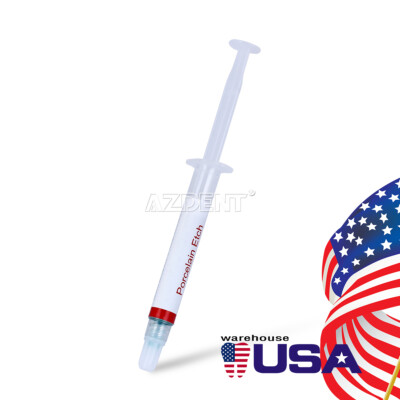 Gel grabador para porcelana dental 9,5%Ácido fluorhídrico Grabado adhesivo