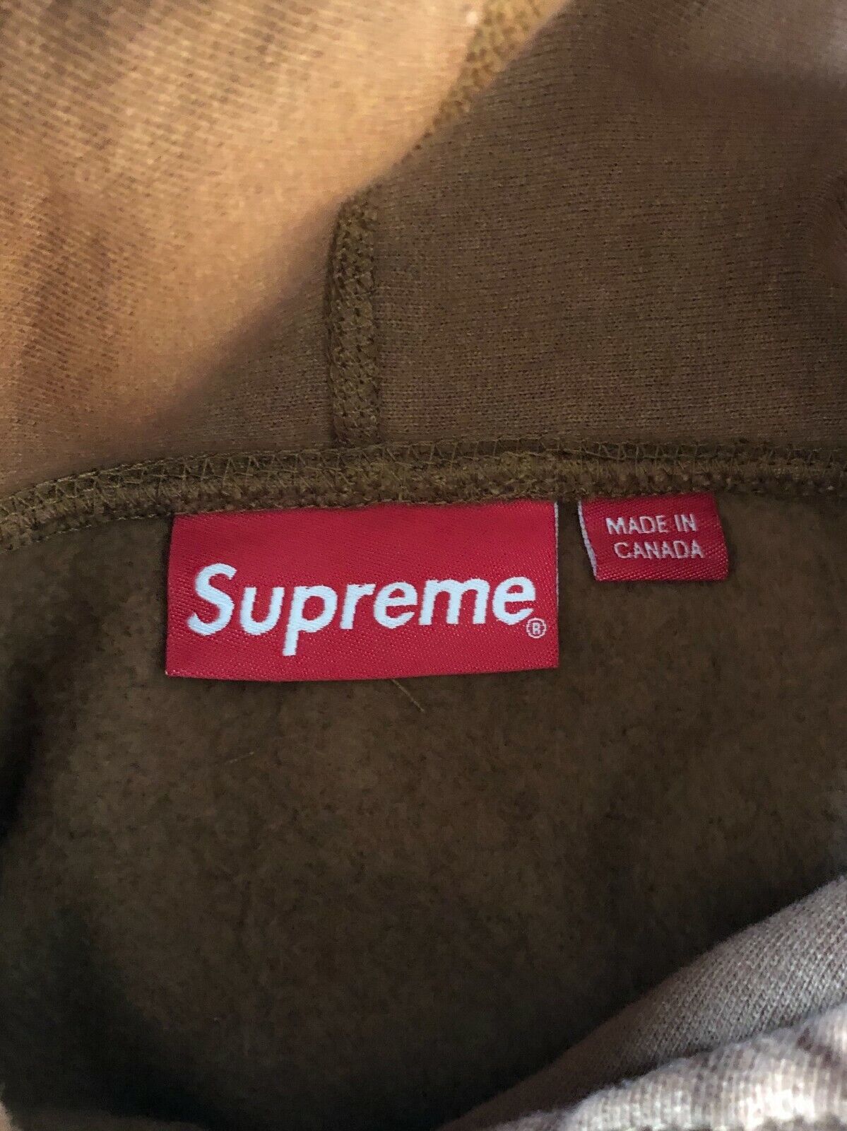 Supreme Box Logo Hooded Sweatshirt Rust FW17 – UniqueHype