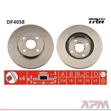 Disque de frein Toyota PASEO