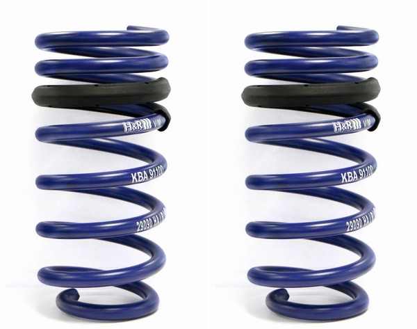 2X H&R Tieferlegungsfedern VA FüR Honda Civic 40Mm +DäMmringe-image