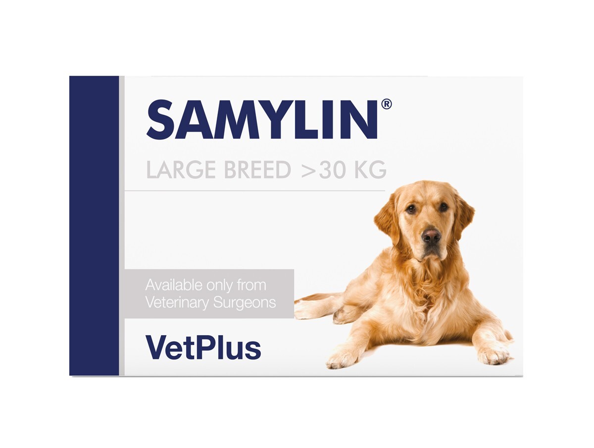 SAMYLIN� Liver Health Support Tablets 30 Tablets (Large Breed Dogs  30kg)