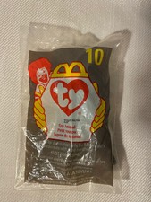  1998 Ty Teenie Beanie Baby ZIP the Cat 10 McDonalds Happy Meal Toy - MIP