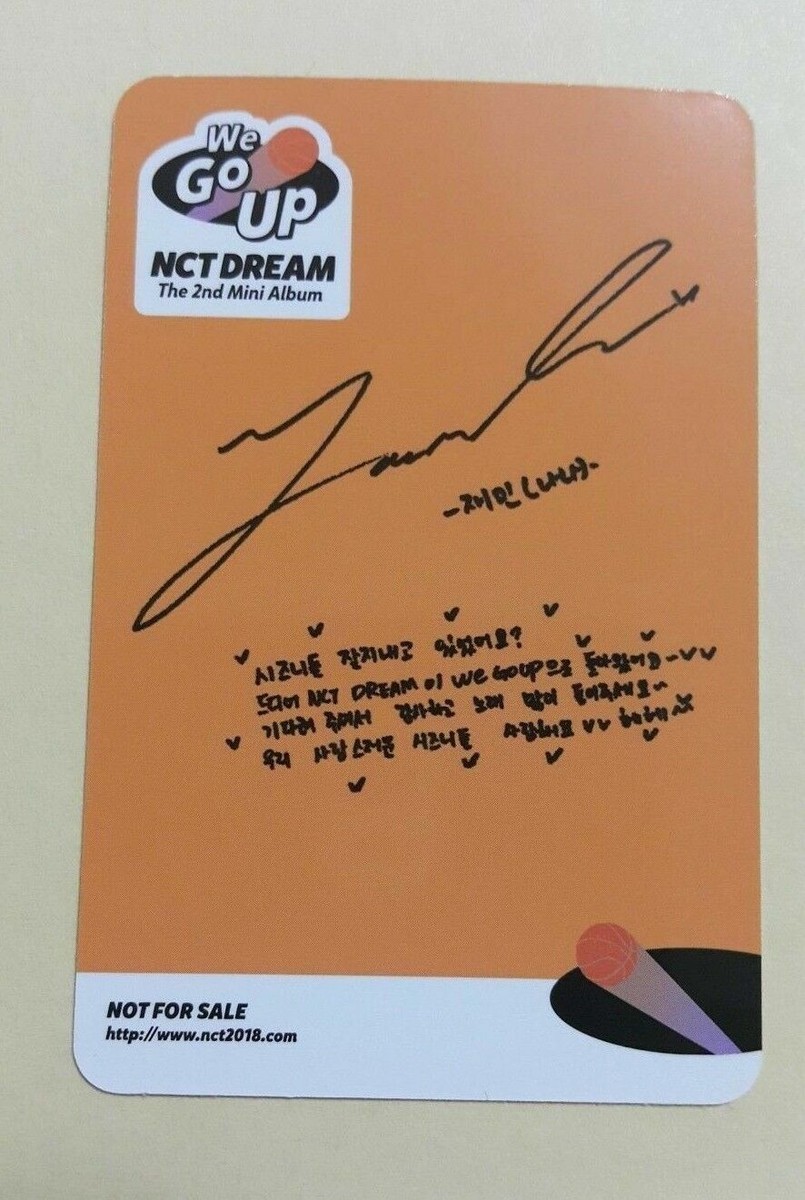 nct dream we go up マーク パスポート PANTONE トレカ NCT 2nd