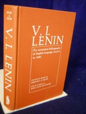 V. I. Lenin: An Annotated Bibliography of English-Language Sources to 1980 [Hard