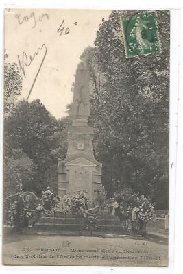 27 VERNON MONUMENT AUX MORTS DES MOBILES DE L ARDECHE