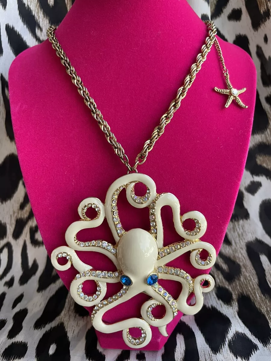 Betsey johnson octopus necklace online