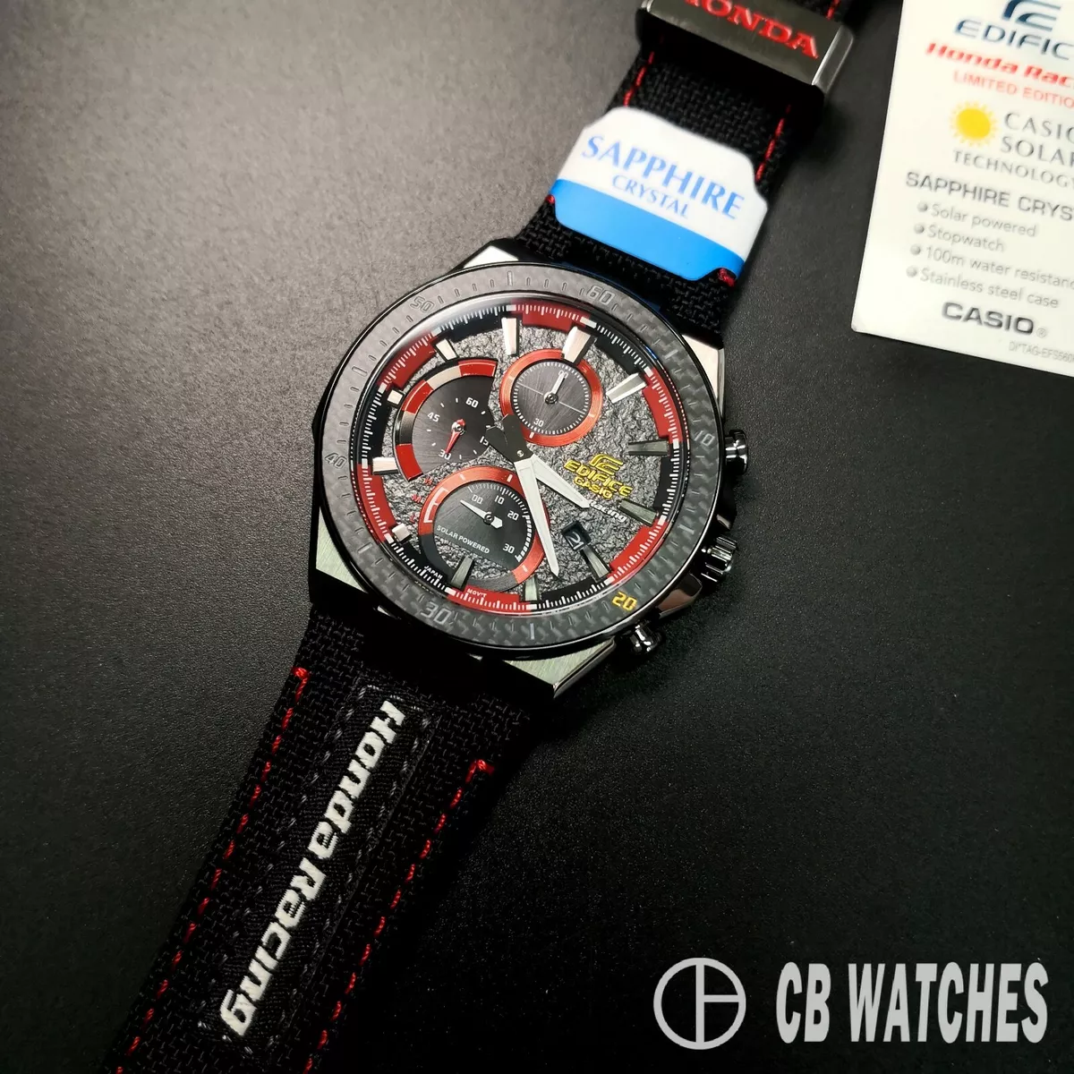 Casio Edifice - Limited Edition - Honda Racing 20th Anniversary