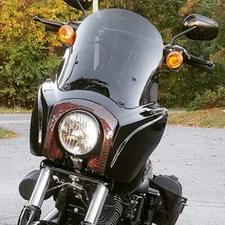 Fit For Harley Dyna Low Rider FXDL Front Fairing w/ 15'' Windshield Windscreen