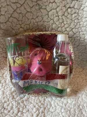Don Julio Mexico Souvenir With Shot Glass & Hat -new  