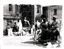 LD257 Original AP Newsfeatures Photo OLD VLADIMIR LENIN STATUES STORAGE YARD