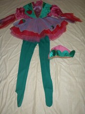 Strawberry Halloween costume with leggings and hat size 4 T