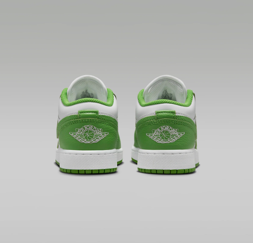 Air Jordan 1 Low SE (GS) Big Kids/Grade School 'Chlorophyll' (HF4779-100) - Picture 11 of 11