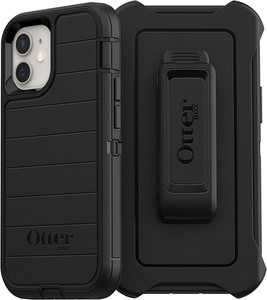 OtterBox Defender Series Rugged Case & Holster for iPhone 12 Mini, Black - Click1Get2 On Sale