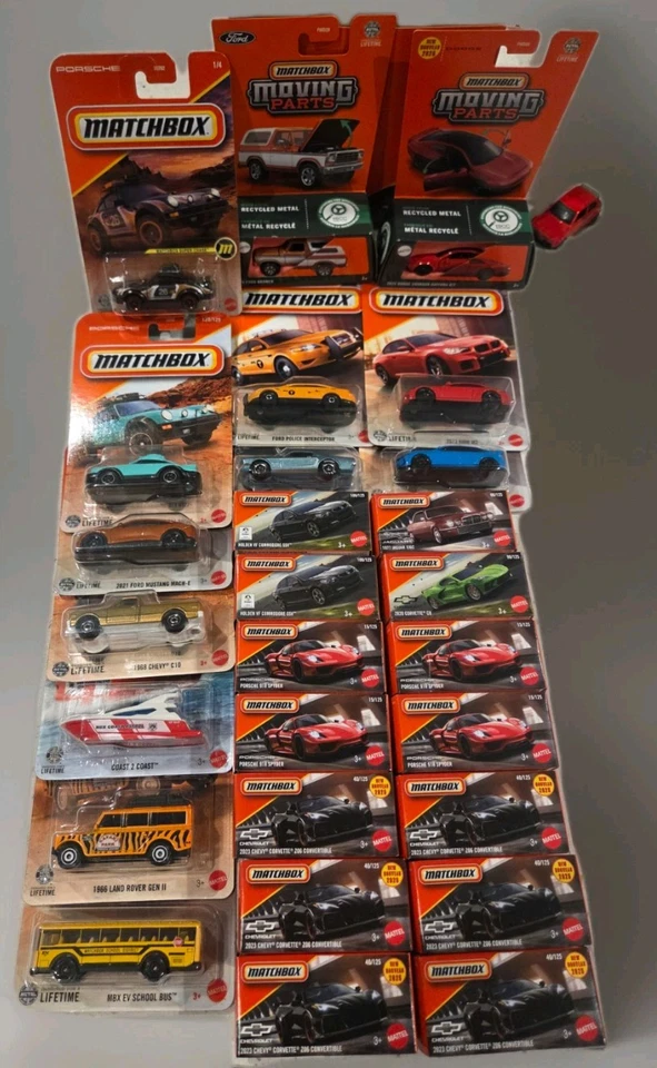 Lote Matchbox 1985 Porsche 911 Rally Super Chase 2026 Estuche A + 26 Más Nuevo Precintado Foto 3 de 4