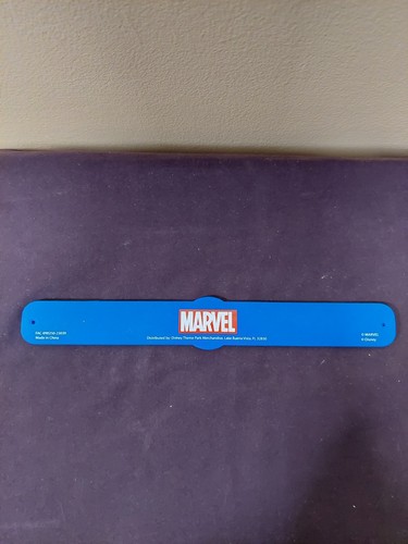 Parques Disney - Marvel Spiderman - Pulsera Silicona Niños 8.5" Slap Nueva - Imagen 4 de 6