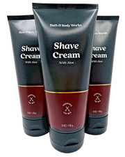Bath Body Works Men's Shave Cream 6 Oz x3 SEALED