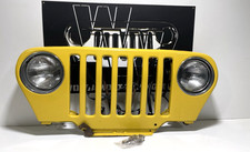 97-06 Jeep Tj Wrangler Pyh Solar Yellow Front Grille Panel W Headlights V-bar