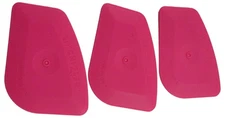 Lot of 3 Pink Lil' Chizler Window Film Tint Installation Tools