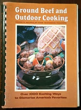 Ground Beef and Outdoor Cooking 1969 Vintage Home Economics Teachers Recipes