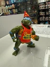 Vintage TMNT 1992 Bodacious Birthday Leonardo Action Figure Complete
