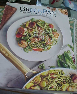 GreenPan From Our Kitchen to Yours Hardcover Cookbook