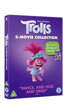 Trolls & World Tour Two Movie Collection Boxset [DVD] Brand New Sealed