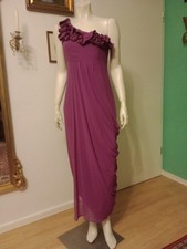 Abendkleid Vintage, Vokuhila, Gr. 36 schwarz / royalblau, jahn & Pill collection