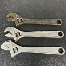 Lot Of 3 6 Crescent Crestology Made In Usa Adjustable Wrenches