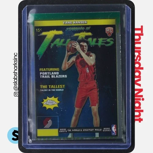 2025 Topps Chrome Yang Hansen Base (RAW)