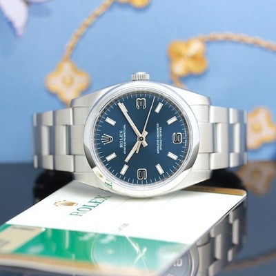 Rolex Oyster Perpetual Stahl Ref: 114200 mit Rolex Box & Papiere von 2017