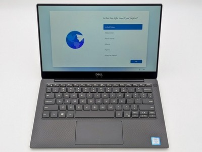 Dell XPS 13 9370 13'' UHD 4K Touch I7-8650U 512GB SSD 16GB W11P Webcam IRCam