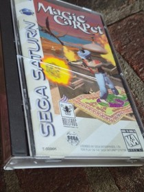 Magic Carpet Sega Saturn Complete - Tested - Authentic