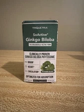 SoActive Ginkgo Biloba Phytosome Helps Brain Heart Circulation 08/26 60 Servings
