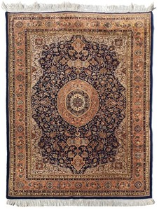 Amazing Hand Knotted Vintage Traditional Tabreez Wool Area Rug 8 x 6 Ft