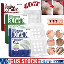 MICRONEEDLE BOTANIC Skin Tag  Acne Patch Skin Tag Remover Patches 9Pcs HOT 2026