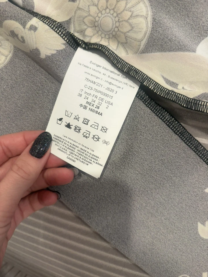 VERSACE Tributo Dorado Medusa Barroco Body Top XS 🔥 Foto 3 de 4