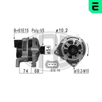 ERA Lichtmaschine Generator Lima 210868A FüR E39 E36 BMW Z3 E46 14V 5Er Touring