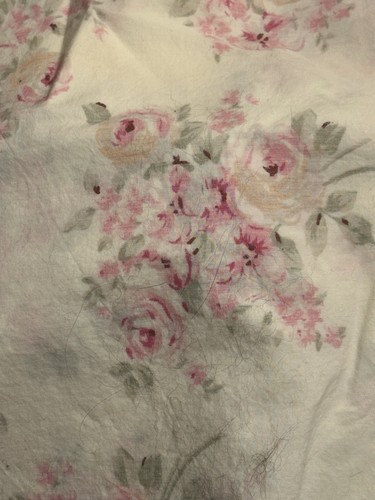 Vintage 2005-Simply Shabby Chic-BLUSH BEAUTY-Shower Curtain-72x72-FREE SHIPPING