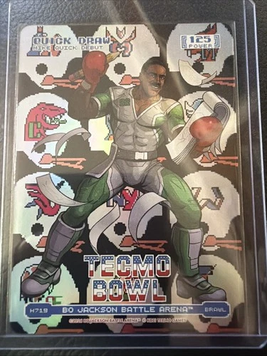 Bo Jackson Tecmo Bowl Helmets Quick Draw Brawl