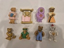 8 X Teddy In My Pocket Vintage
