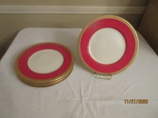 LENOX "EMBASSY", PAIR OF 10 7/8"DINNER PLATES, 3 PAIR AVAILABLE,VGC