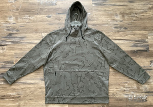 KUIU Performance Fleece Tech Hoodie Men's 3XL Olive Tonal EUC