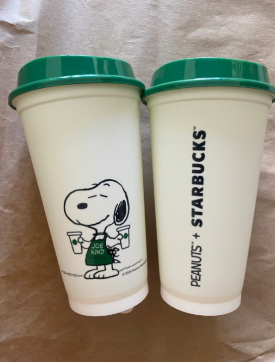 Limited Starbucks Snoopy Joe Kind Peanuts 2026 Reusable Cup 473ml