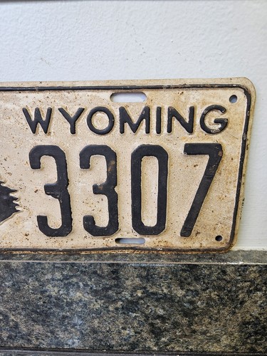 1936 Wyoming License Plate (Lot 1348) - Picture 4 of 5