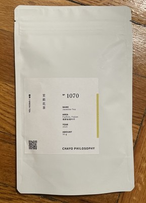 No. 1070 Chayo Philosophy Jasmine Tea 30g From Fuzhou Fujian