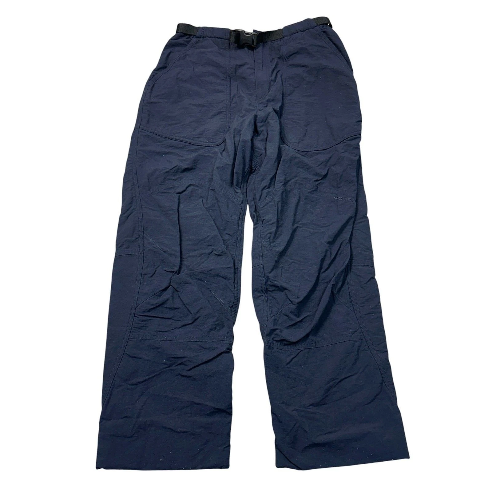 Rohan Pants Trousers Hiking Walking Fleece Lined Blue Mens Medium